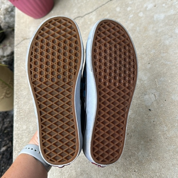 Vans pre loved blue checkered sneakers size 5.5 Men’s - Picture 6 of 7